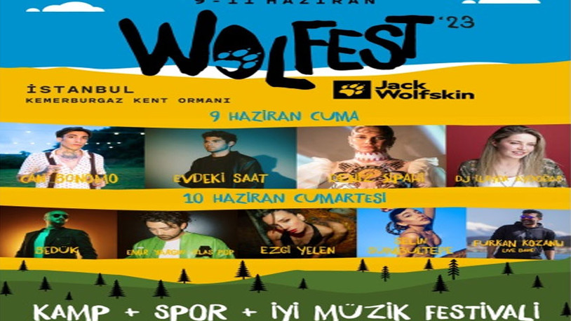 Uluslararası Outdoor ve Müzik Festivali Wolfest’23, Dopdolu Bir Programla Geliyor