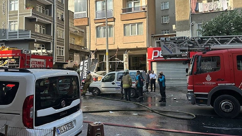 İstanbul'da oto tamirhanesinde patlama