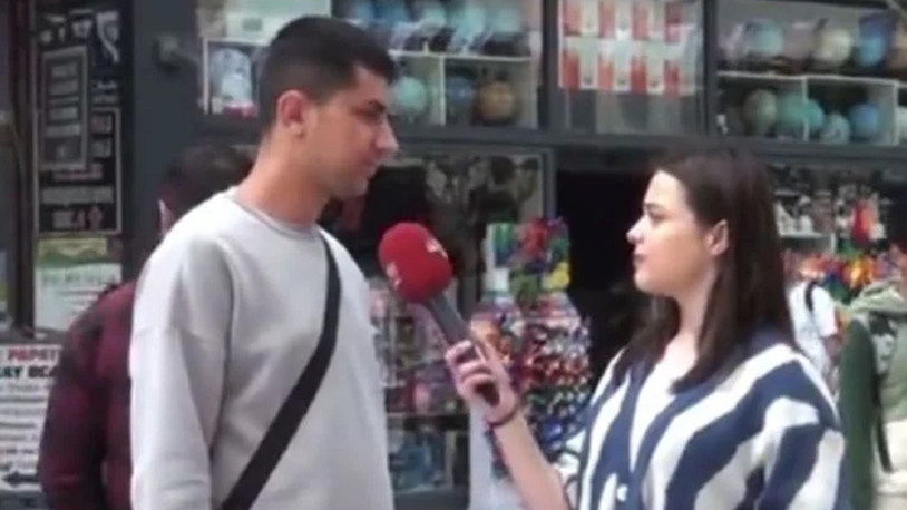 Sokak röportajında mikrofon uzatılan genç: Sinan Oğan'ın yeğeniyim, dayım yanlış yaptı
