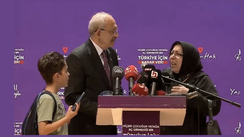 Kemal Kılıçdaroğlu konuşurken seslenen yurttaş: Öyle zor bir hayat yaşıyoruz ki...