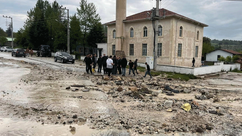 Bilecik'te sel ağır hasara yol açtı