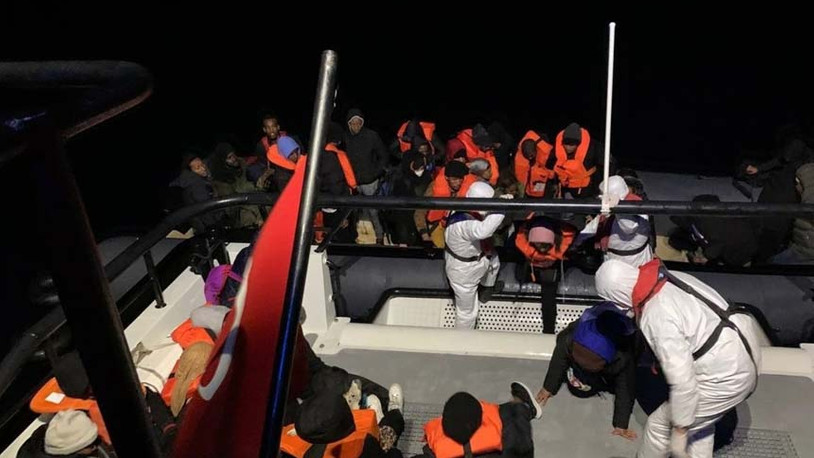 Çanakkale’de 50 kaçak göçmen yakalandı