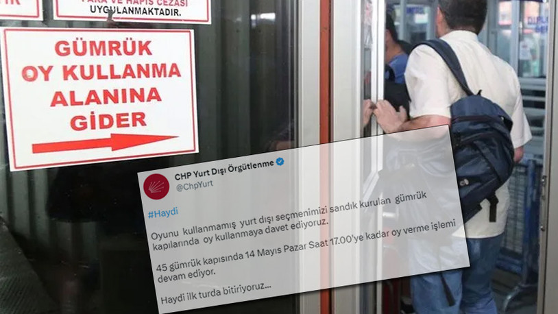 CHP'den oy kullanmamış yurt dışı seçmene çağrı