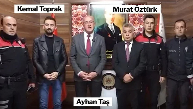 Karaman İl Emniyet Müdürü, şube müdürünü darp eden AKP’liyle poz verdi