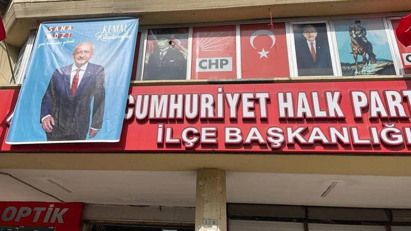 CHP binasına taşlı saldırı