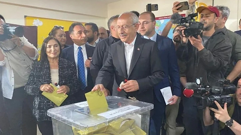 Kemal Kılıçdaroğlu, oy kullandığı sandıkta birinci çıktı