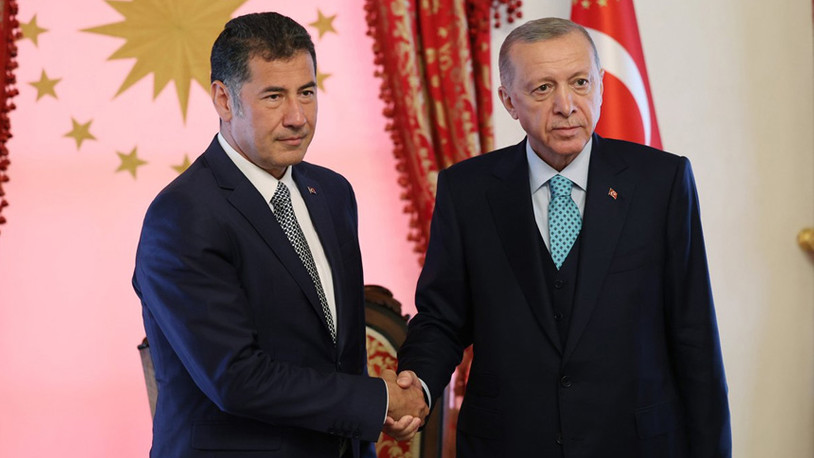 Erdoğan ile Sinan Oğan Dolmabahçe'de görüştü