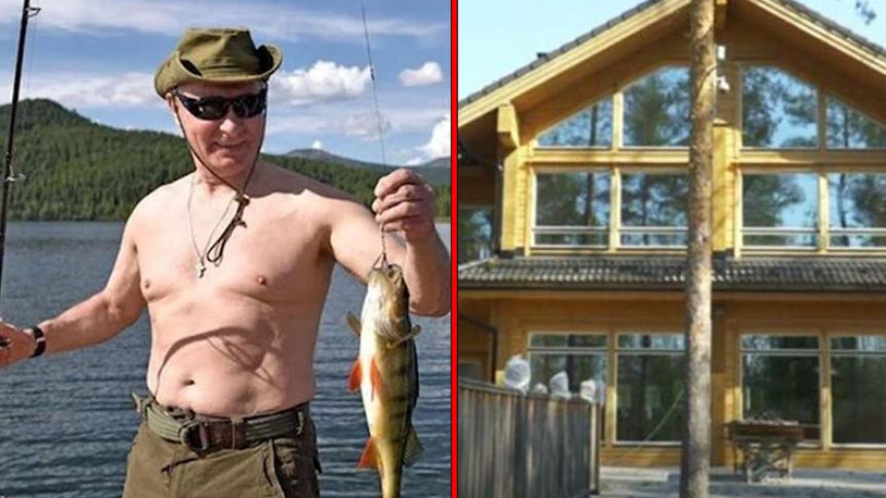 Putin’in bir gizli villası daha ortaya çıktı: Balık tutmakla ilgilenmediği için harcanan paralar boşa gitti