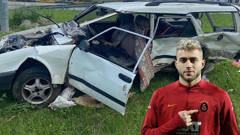 Galatasaray’ın genç yıldızı Barış Alper Yılmaz kaza geçirdi