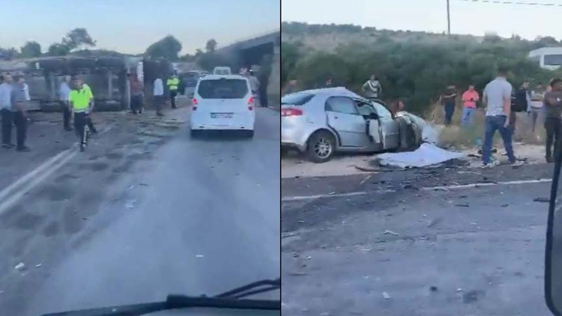 Gaziantep'te işçileri taşıyan servis kaza yaptı: Çok sayıda ölü var