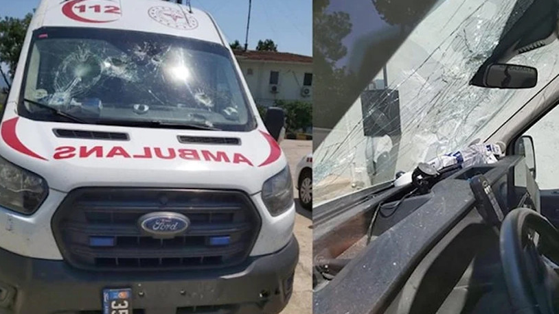 İzmir'de 50 kişi pusu kurup sağlık ekibine saldırdı