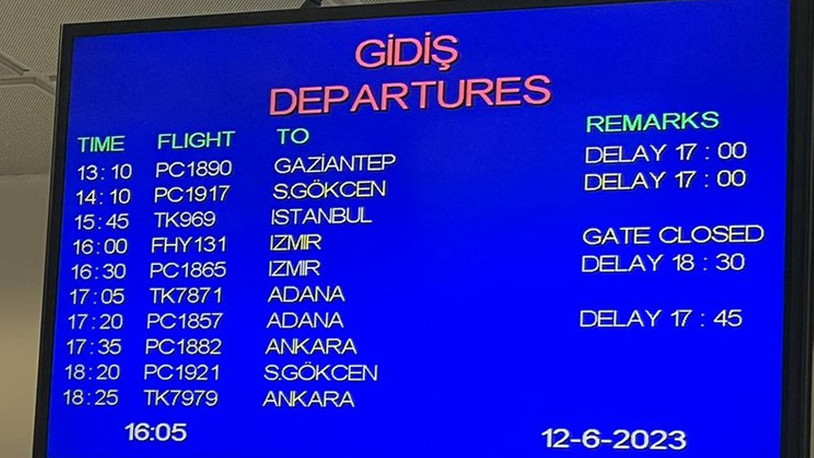 Erdoğan nedeniyle Ercan Havalimanı’ndaki uçuşlar aksadı iddiası