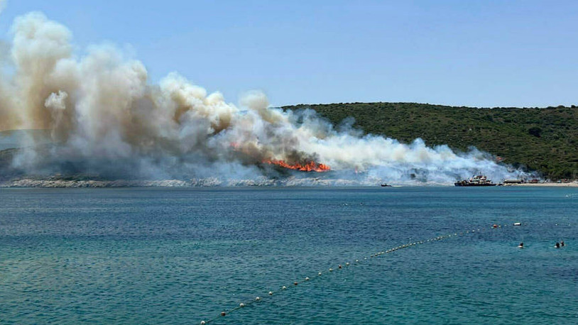 Urla'daki orman yangını şüphelileri serbest bırakıldı