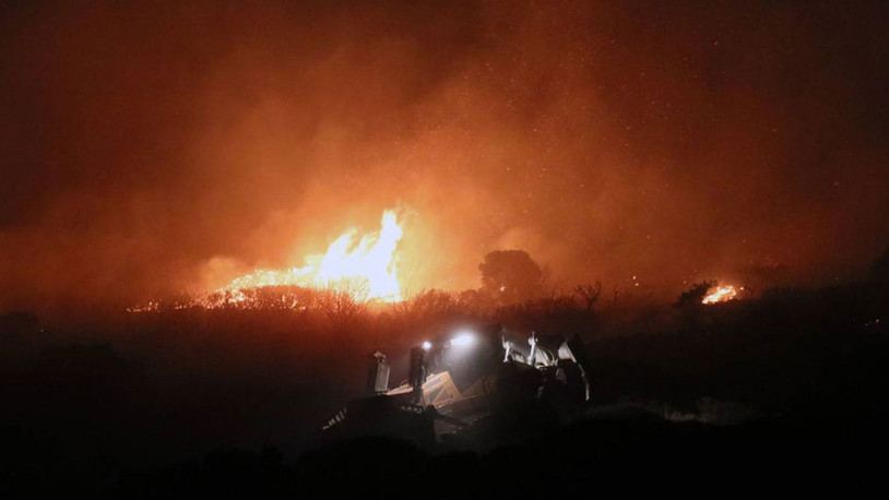 Çeşme'deki yangın kontrol altına alındı: Bir kişi tutuklandı