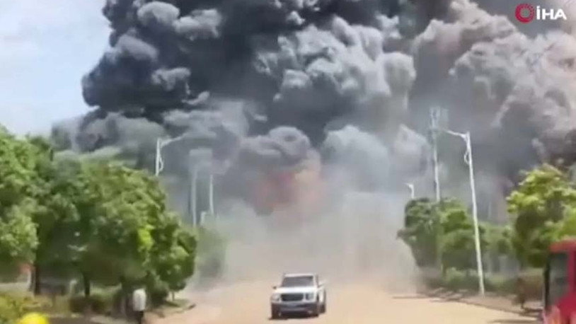 Çin'de kimya tesisinde şiddetli patlama