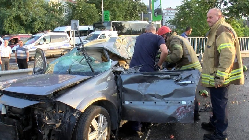 İstanbul’da korkunç kaza: İki kişi öldü