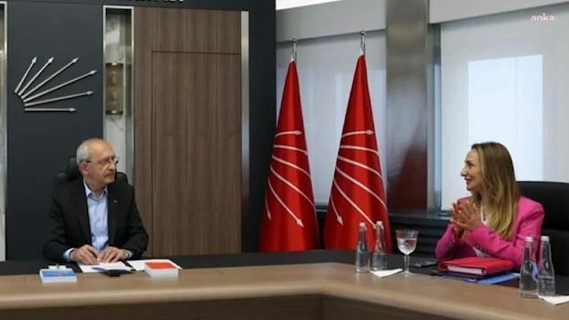 CHP lideri Kılıçdaroğlu, partisinin Kadın Kolları MYK üyeleriyle bir araya geldi 