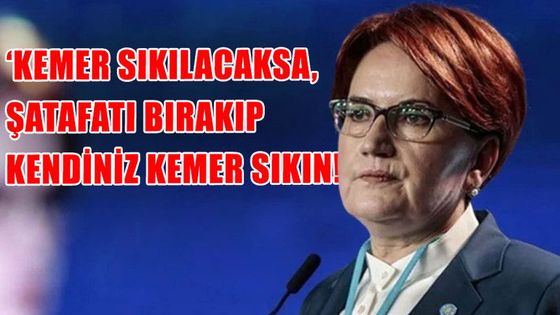 Meral Akşener'den zamlara tepki