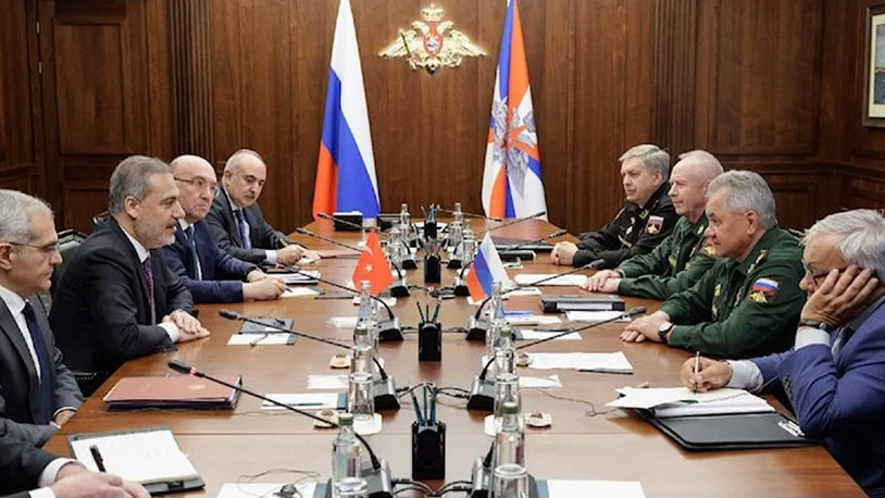 Bakan Fidan, Rusya Savunma Bakanı Şoygu ile görüştü