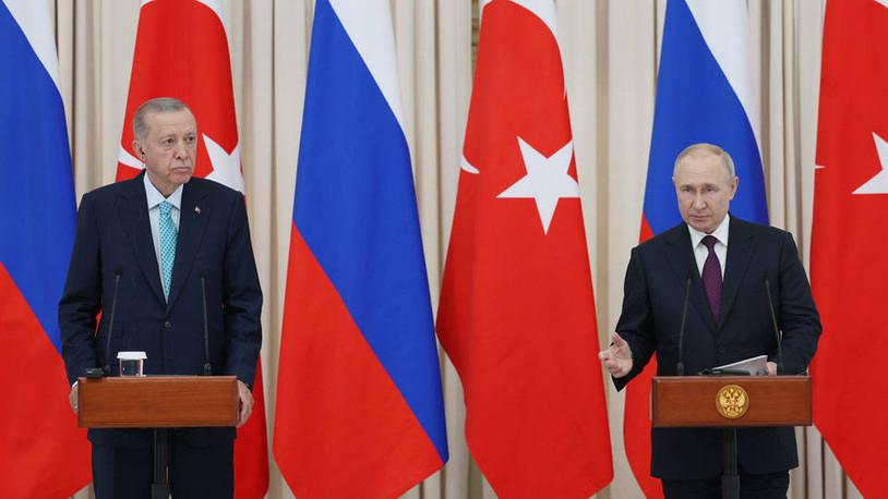 Erdoğan ve Putin'den ortak basın açıklaması: Tahıl Anlaşması için tek şart
