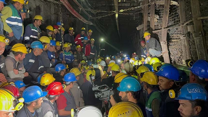 Eskişehir'de madenciler, şirketin ödeme taahhüdünün ardından açlık grevini sonlandırdı
