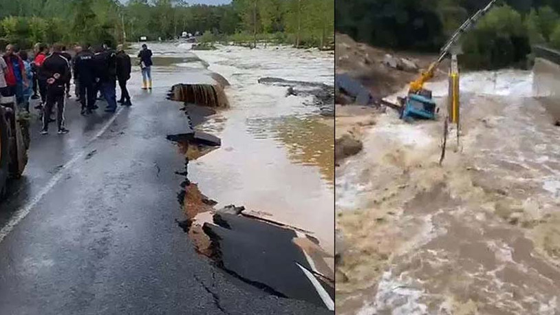 Kırklareli'de sel: 4 kişi kayboldu