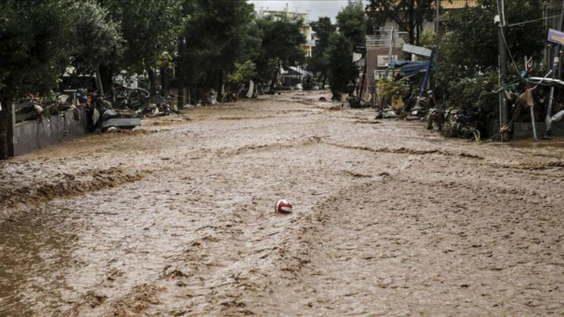 Yunanistan'da sağanak sonrası sel: 1 kişi yaşamını yitirdi