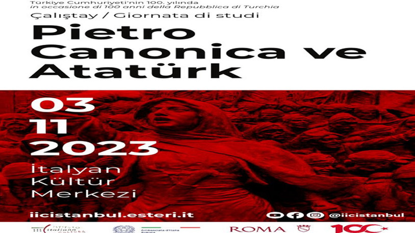 İtalyan Kültür Merkezinden Pietro Canonica’nın Türkiye Cumhuriyeti’nin ilk yıllarındaki çalışmalarına odaklanan çalıştay