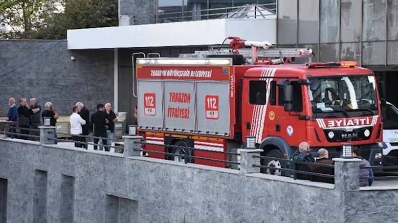 Trabzon'da asansör boşluğuna düşen işçi öldü