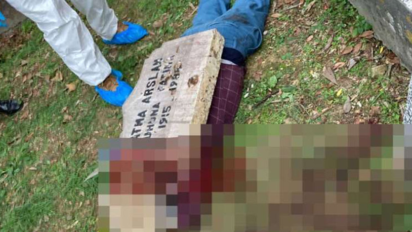 İstanbul’da dehşet: Öldürüp üzerini mezar taşıyla kapattı