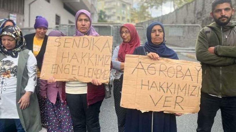 Agrobay işçilerinden 4 konsolosluk önünde eylem: Haklarımızı sömürmekten vazgeçin