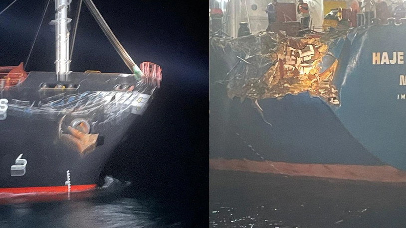 Rusya ve Ukrayna'ya ait iki gemi Marmara'da çarpıştı