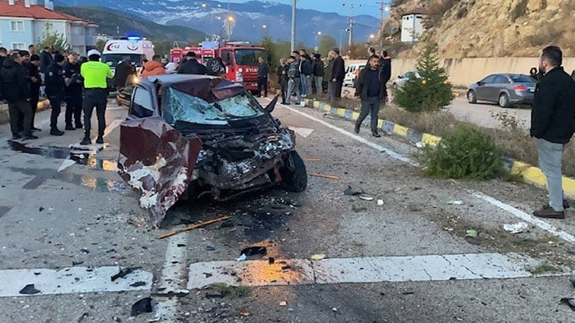 Karabük'te trafik kazası: 1 ölü, 4 yaralı