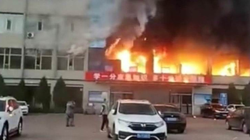 Çin'de korkutan yangın: Çok sayıda ölü ve yaralı 