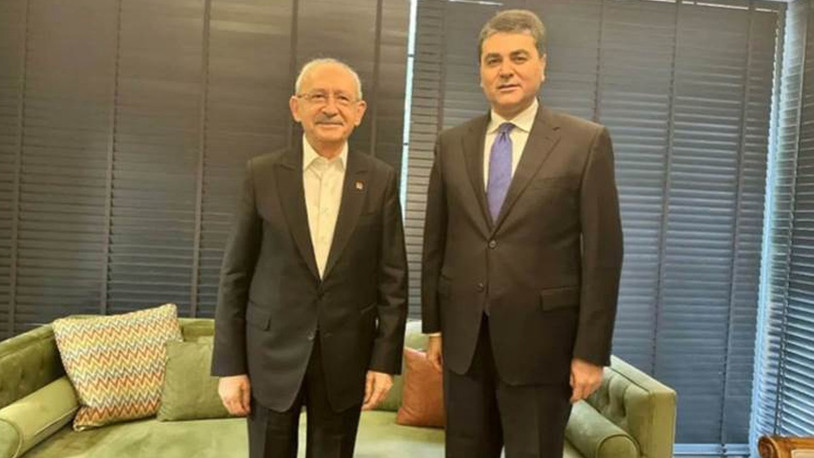 Gültekin Uysal, Kemal Kılıçdaroğlu'nu yeni ofisinde ziyaret etti