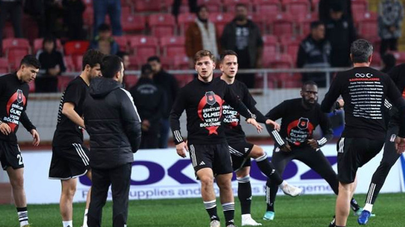 Hatayspor - Beşiktaş maçında şehitler unutulmadı