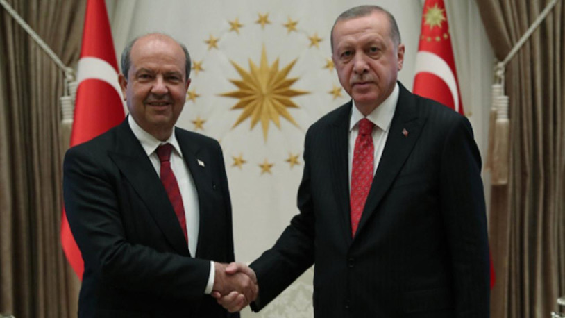 Erdoğan, KKTC Cumhurbaşkanı ile bir araya geldi