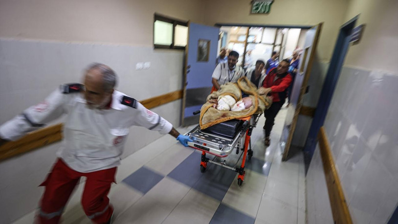 İsrail'in saldırısı altındaki Gazze'de hastanelerin doluluk oranı yüzde 262'ye ulaştı