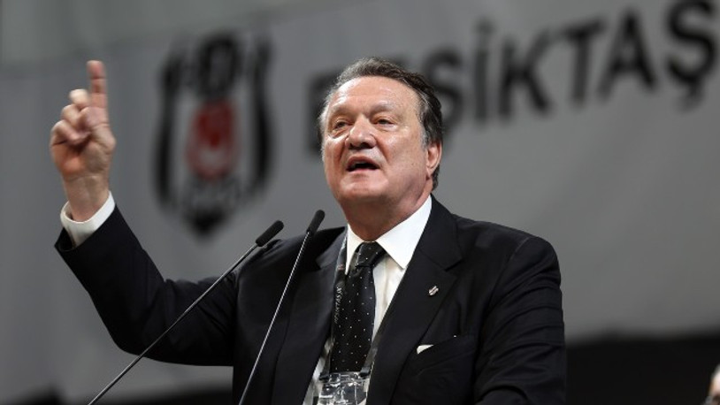 Beşiktaş Başkanı ile gazeteci arasında gerginlik