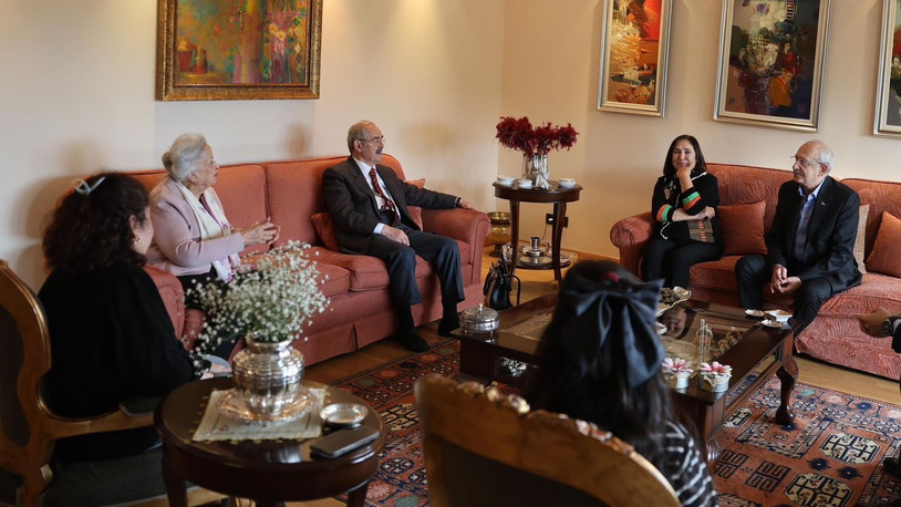 Kemal Kılıçdaroğlu'ndan Yılmaz Büyükerşen'e ziyaret