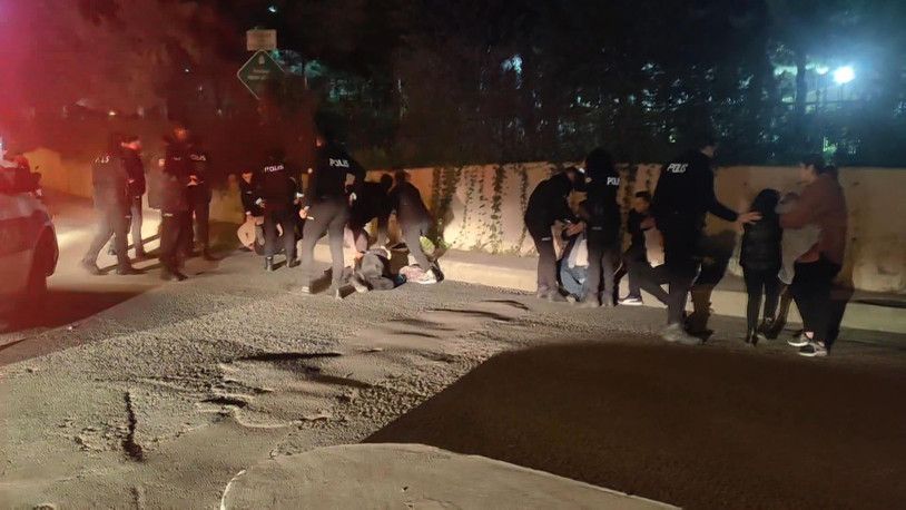 Şişli'de 2 grup arasında kavga: 1 polis yaralandı