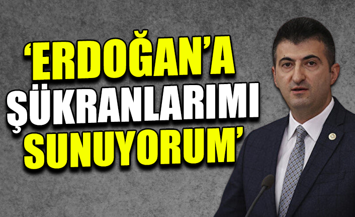 Mehmet Ali Çelebi: Yoluma AK Parti ile devam edeceğim