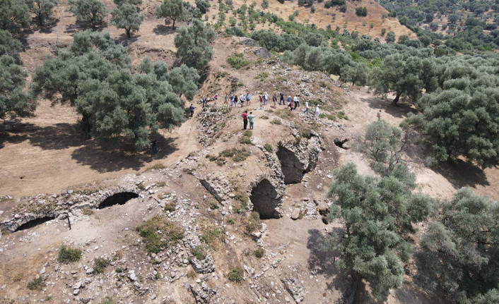 Mastaura Antik Kenti ilk ziyaretçileri ile buluştu - Resim : 2