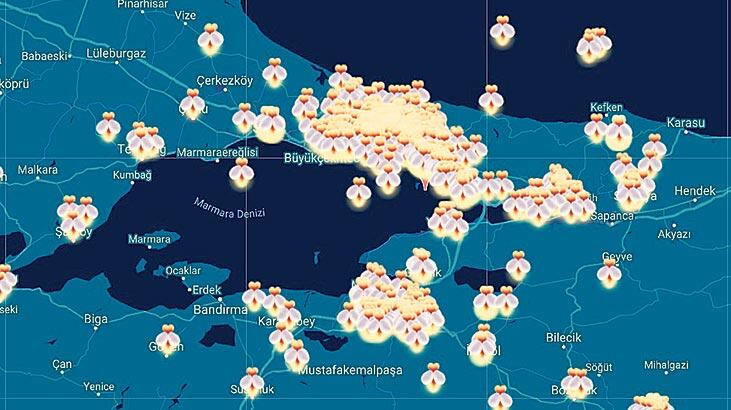 Kadınlar kendilerini güvende hissetmedikleri yerleri işaretledi - Resim : 1