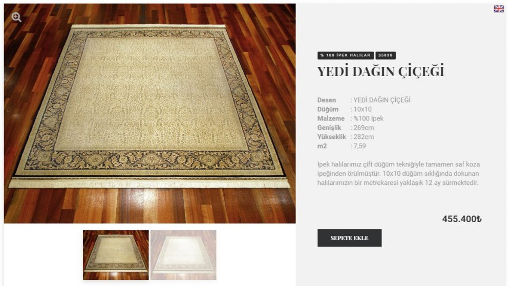 'Yerli ve milli' bir hereke halısının bedeli ne kadar? - Resim : 1