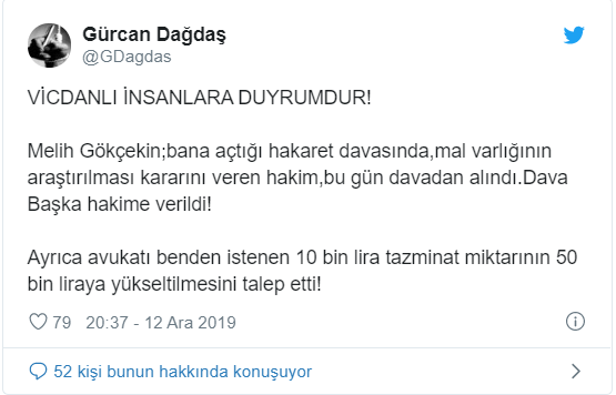 'Melih Gökçek'in mal varlığı araştırılsın' kararını veren hakim davadan alındı - Resim : 1