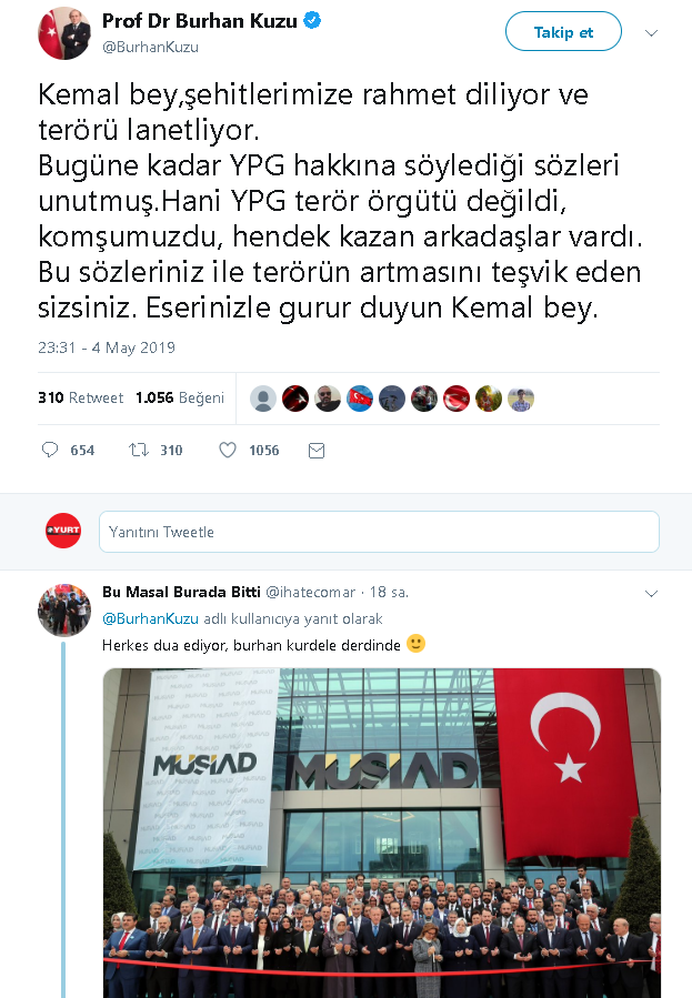 AKP'li Kuzu, takipçisine hakaret etti! - Resim : 1