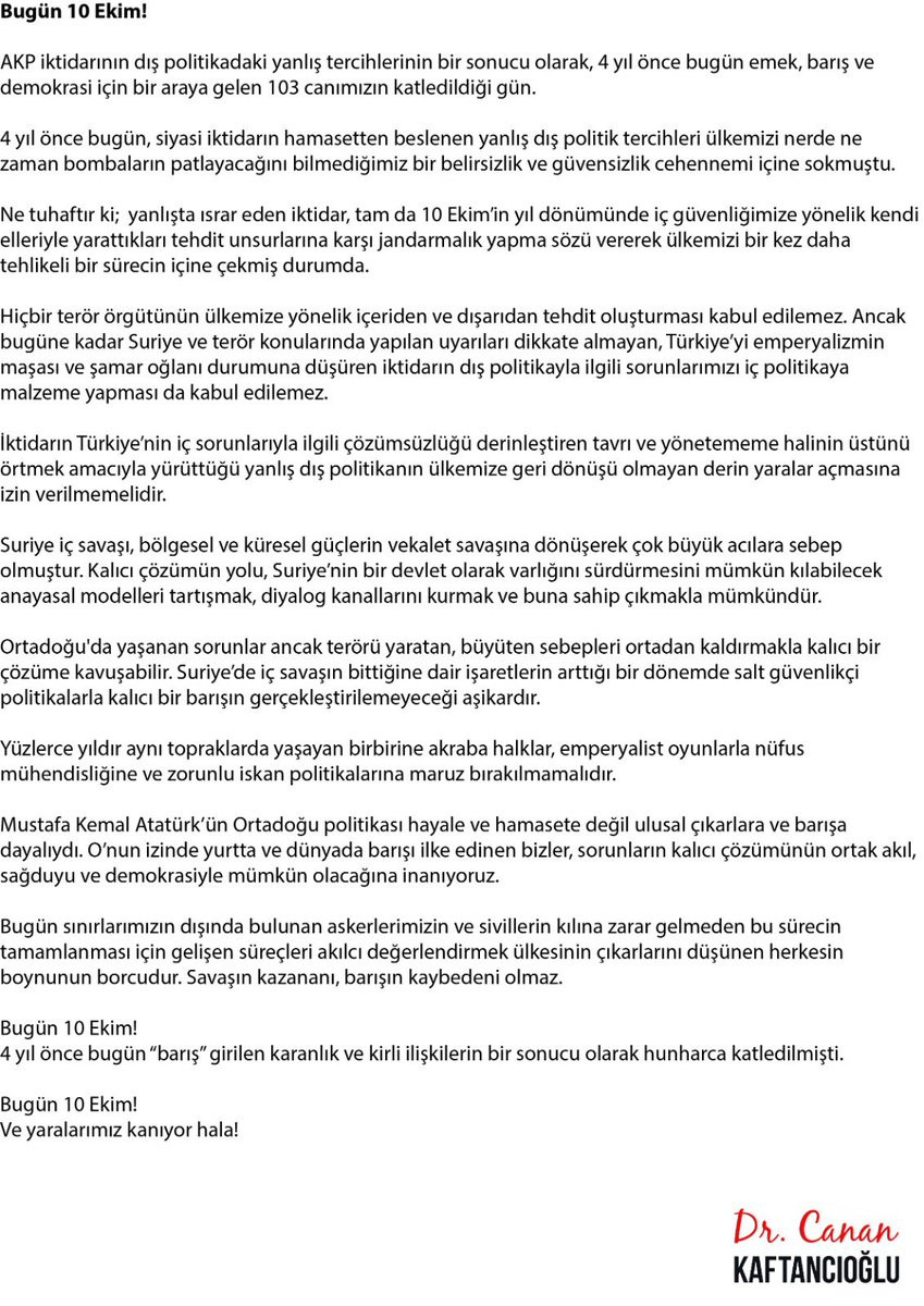 Kaftancıoğlu: Kabul edilemez - Resim : 1