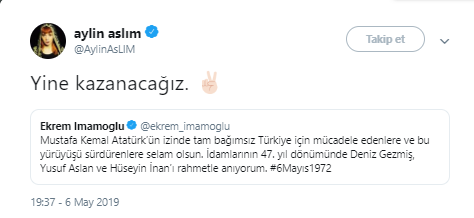 Ünlü isimlerden Ekrem İmamoğlu'na destek mesajları yağdı - Resim : 9