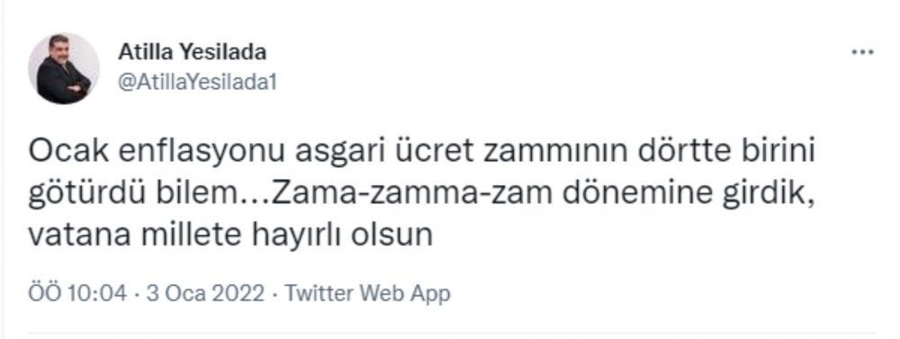 TÜİK'in enflasyon rakamları sonrası ekonomistlerden ilk yorum - Resim : 1